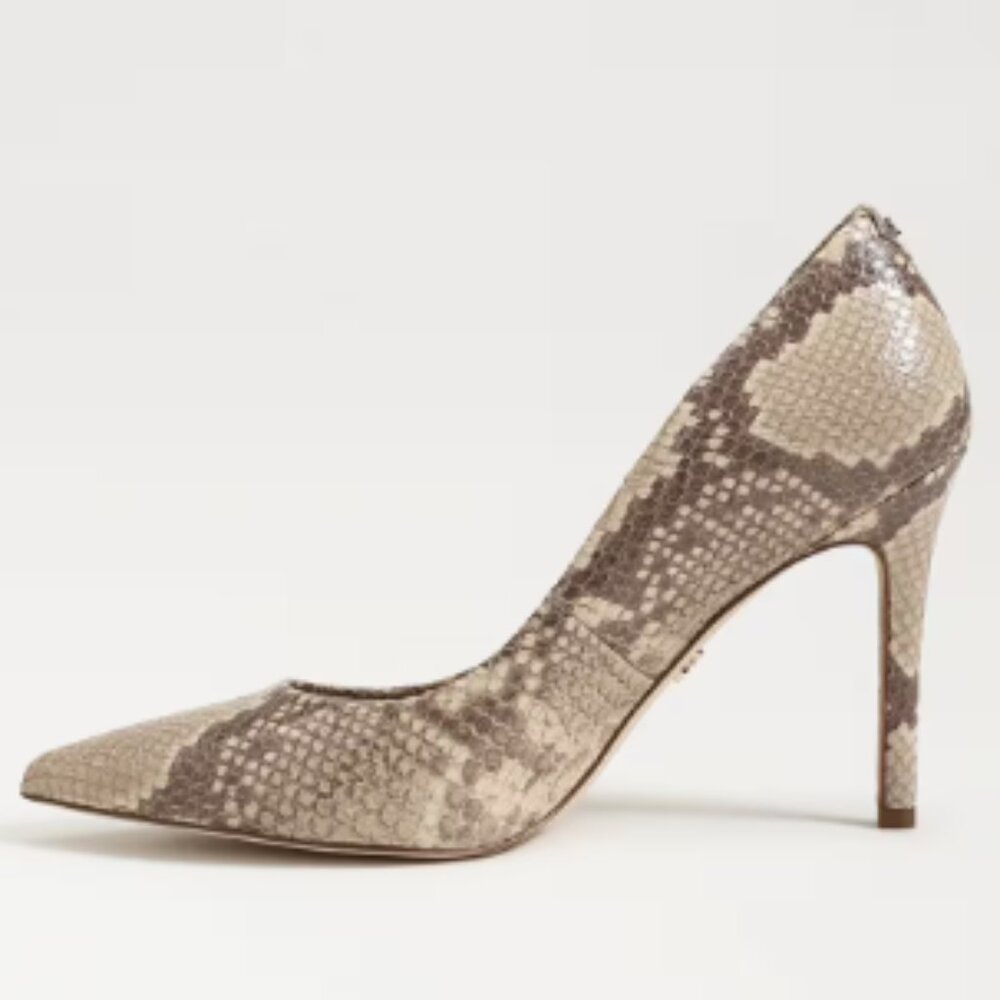 BCBGeneration Snakeskin Pumps